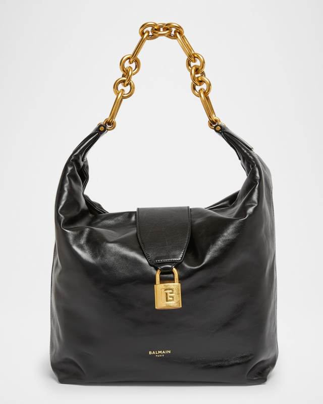 Sync Hobo Bag in Calfskin Leather